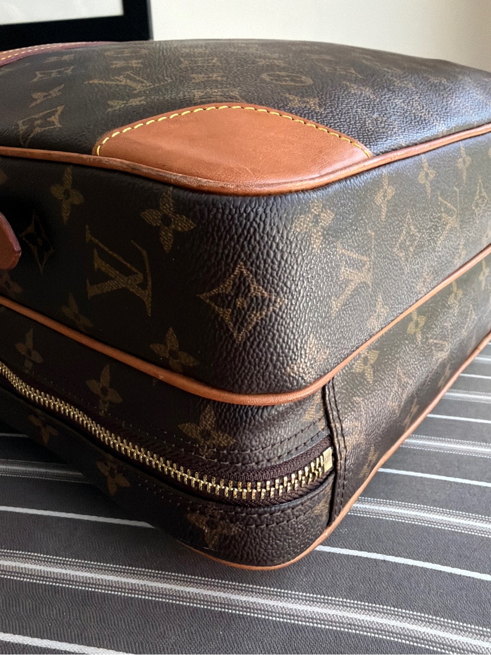Louis Vuitton Monogram Porte-Documents Voyage GM Briefcase w luggage tag - Picture 8 of 16